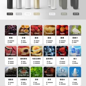 TUTX 一代通用煙彈 入喉順滑不嗆辣 綻放極致純粹口感 3%醇熟尼古丁鹽打造絲綢般細膩煙霧 高 CP 值解癮首選 台灣現貨