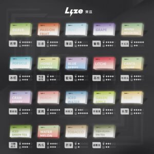 【Lyze 萊兹】10000 抽拋棄式煙彈 東京魔盒通用規格 高濃度尼古丁鹽擊喉感 全新霧化芯不燒焦 台灣現貨