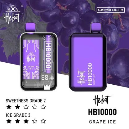 Hebat 喜貝系列 10000 口 全方位防漏密封結構 確保每一口都乾爽純淨 每一口都如同首吸般濃郁 Type-C 高速快充 台灣現貨:圖片 2